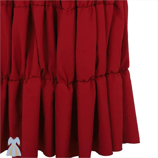 Robe de Bal Victorienne Rouge