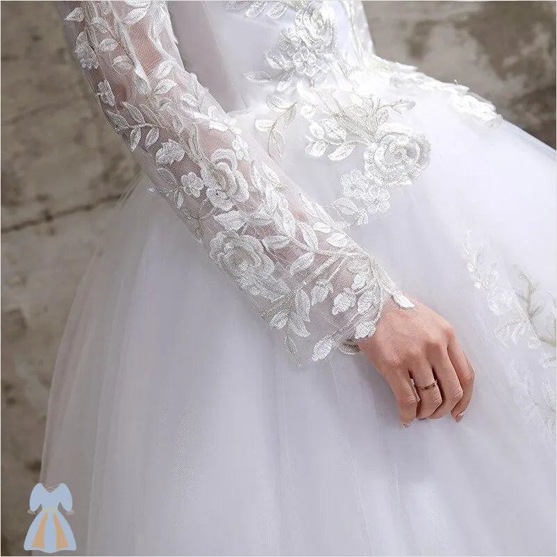Robe de Mariée Victorienne