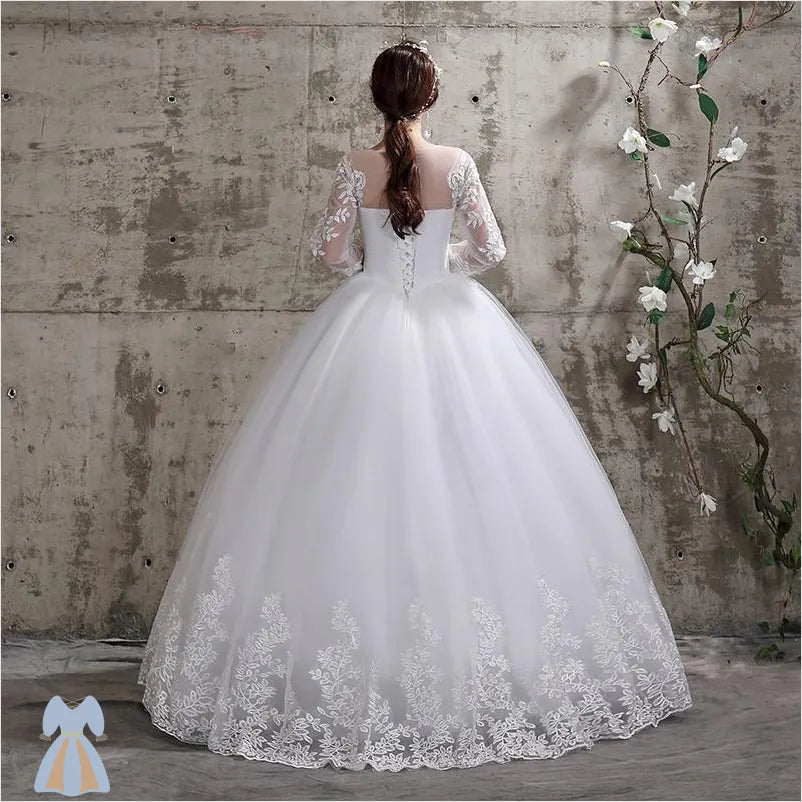 Robe de Mariée Victorienne