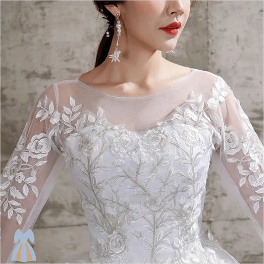 Robe de Mariée Victorienne